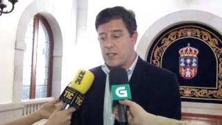 Declaracións de José Ramón Gómez Besteiro tras o falecemento de Francisco Cacharro Pardo