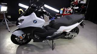 バイクコーティング大阪 スピード関西 BMW C650スクーター