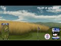 Golden Tee Great Shot on Bonnie Moor Black!