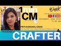 1minCM with Priti Kedia on WurkTV | Passion for Crafts