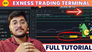 Exness Trading Tutorial II How to use Exness Trading Terminal in 2024
