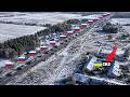 50 Minutes of Hell - Ukrainian Challenger Tank Spots Massive Russian Brigade