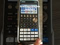 casio fx-CG50 Complex numbers a+bi