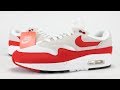 NIKE AIR MAX 1 OG RED ANNIVERSARY 2017 REVIEW