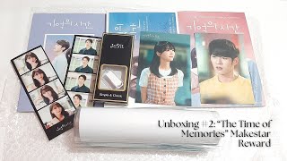 ☆ unboxing #2: sungyeol and binnie “the time of memories ” makestar project rewards.