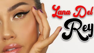 Lana Del Rey Makeup Look - Winged Liner | Eman