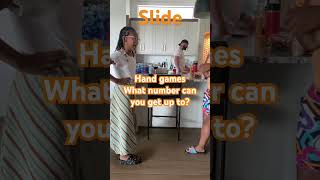 Slide Hand Game. Can you make it to 100?!