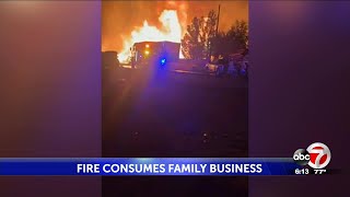 Fire destroys 25-year-old family business in San Elizario