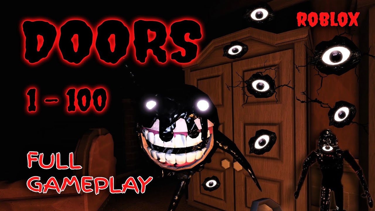 ROBLOX - DOORS 👁️ - Full Gameplay [ALL Doors 1 - 100] - YouTube