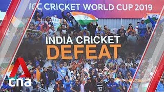 Cricket: India lose to New Zealand in World Cup