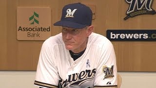 CIN@MIL: Roenicke discusses Estrada's tough start