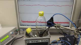 表面残留応力緩和・均一化処理による、超音波洗浄器実験（超音波システム研究所）