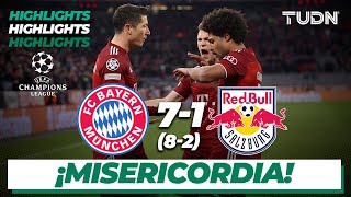 Highlights | Bayern 7(8)-(2)1 RB Salzburg | UEFA Champions League 2022 - 8vos vuelta | TUDN