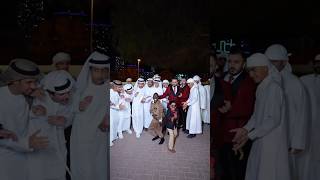 Tenge Tenge with his Muslim Friends in Dubai enjoying his Viral Dance #shorts