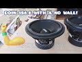 sundown audio u15 vs skar audio vxf 15 comparison demo 4 15s on taramps 8k no wall build flexing