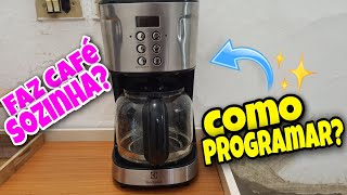 COMO PROGRAMAR A CAFETEIRA ECM30 ELETROLUX / MUITO FÁCIL