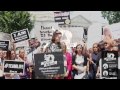 madeline pearson at the womenbetrayed rally in dc