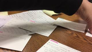 Using Notecards in Research