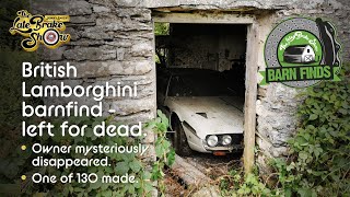 Barn find Lamborghini survivor - abandoned 30 years ago