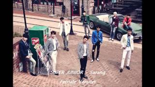 Super Junior - Sarang♥ (Female Version)