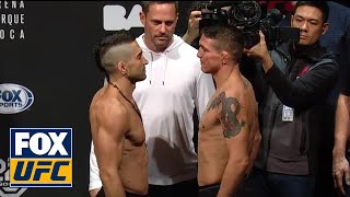 Ricardo Lamas vs Darren Elkins | WEIGH-IN | UFC FIGHT NIGHT