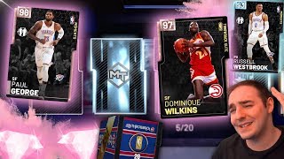 NBA 2K19 My Team NEW PINK DIAMONDS IN PACKS! FREE DIAMOND RUSSELL WESTBROOK?!?!