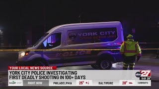 21-year-old man fatally shot in York after 100 days without gun violence