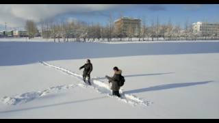 Record snow in Reykjavik Iceland * Shot on DJI Mavic Pro