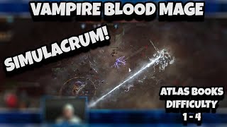 All Simulacrum Difficulties on Vampire Blood Mage! - Path of Exile 2