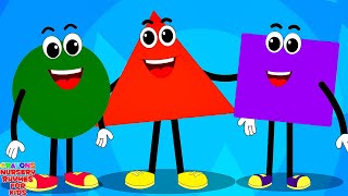 Shapes Song Kids Learning Video & Baby Song by Crayons