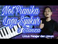 Not Pianika Lagu Syukur 3 Stanza | Tutorial Belajar Pianika #Videopembelajaran #pianika #syukur