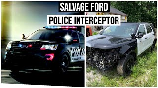 I BOUGHT A WRECKED 2017 FORD POLICE INTERCEPTOR!!