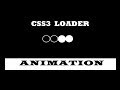 How to create Dot Loader Using Only HTML & CSS3 - Pure HTML CSS Tutorial - CodeWithTanmay