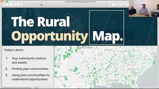 Rural Opportunity Map: Tutorial Webinar for Rural LISC