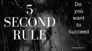 5 sec rule |Mel robbins  Motivational speech