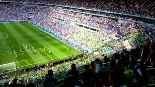 Irish fans | Ирландские фанаты после матча поблагодарили игроков #RESPECT