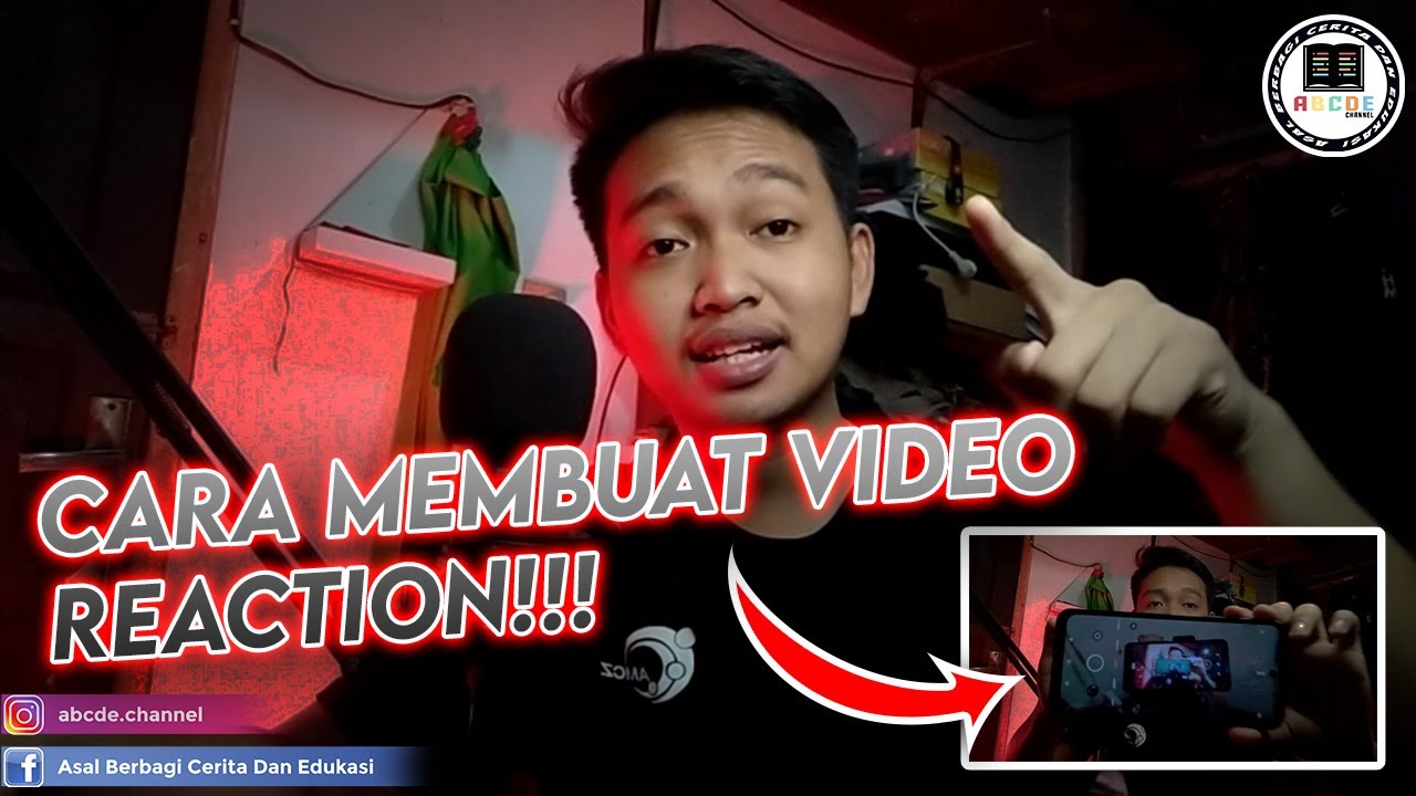 Cara Membuat Video Reaction R Pemula Youtube Cara Membuat Video Reaction R Pemula Youtube