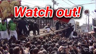 【Japan Festival】The police are on the way! Japan's Dangerous Niihama Taiko Festival in Ehime!