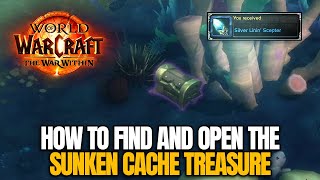 How to open the Sky-Captains Sunken Cache in Hallowfall - World of Warcraft: The War Within