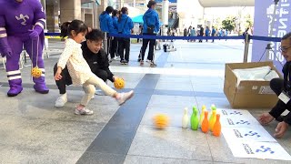 「子どもたちが新しいスポーツに出会うきっかけを」8つスポーツを体験できるイベント＝静岡・浜松市中央区