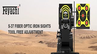 Feyachi S37 Fiber Optic Iron Sights