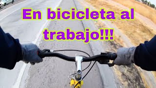 EN BICICLETA AL TRABAJO POV / AKASO BRAVE 4