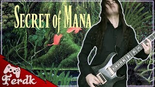 SECRET OF MANA - "The Dark Star【Metal Guitar Cover】 by Ferdk