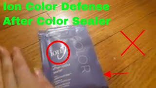 ✅  How To Use Ion Color Defense After Color Sealer Review