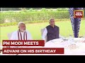 LK Advani Birthday: PM Narendra Modi Visits LK Advani, Greets Him On His Birthday