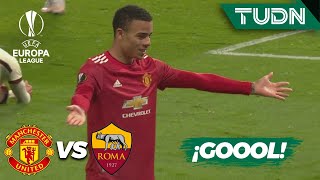 ¡HUMILLANTE! Cayó el sexto gol | Man United 6-2 Roma | Europa League 2021 - Semifinal Ida | TUDN