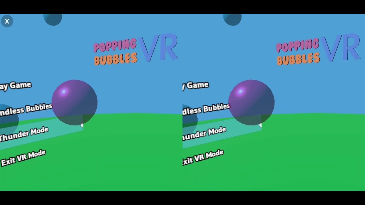 Popping Bubbles Vr Box 360 Youtube