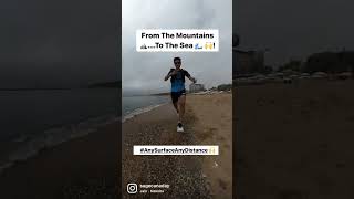 Running: #AnySurfaceAnyDistance From the Mountains to the Sea! Sage Canaday