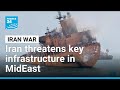 Iran threatens key infrastructure in Middle East after Trump ultimatum • FRANCE 24 English