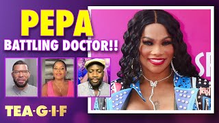 Rapper Pepa's Butt Injections Cost How Much to Remove!? | Tea-G-I-F